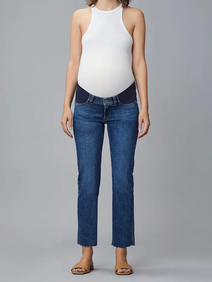 DL1961 Straight Women Patti Straight Maternity Vintage Jeans