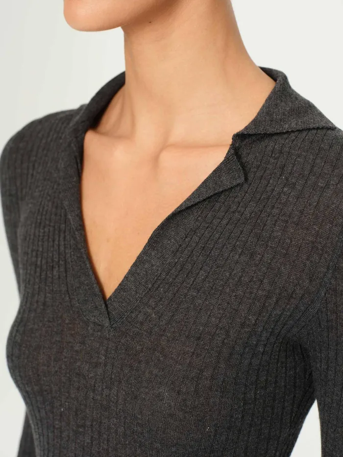 DL1961 Sweaters Knits Women Long Sleeve Polo