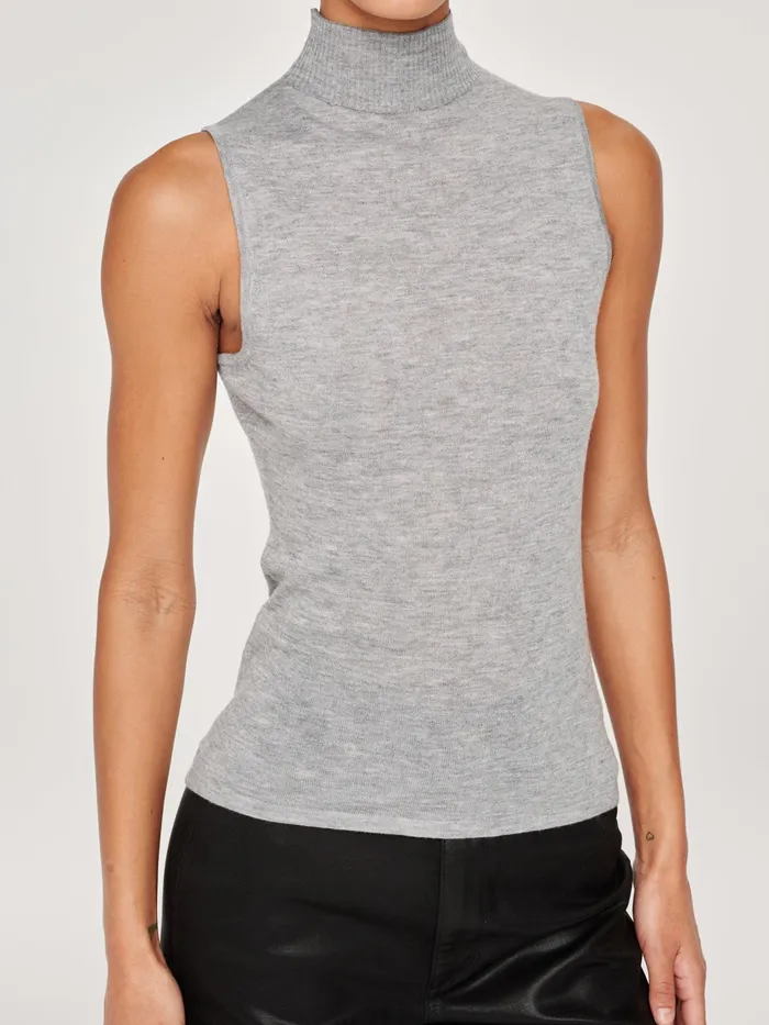 DL1961 Sweaters Knits Women Sleeveless Turtleneck