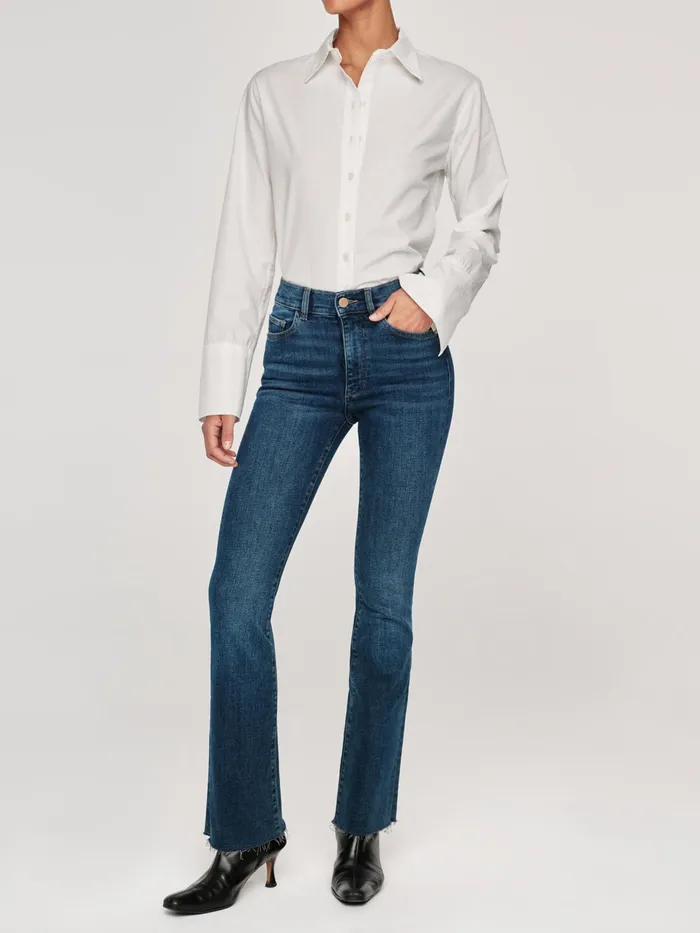 DL1961 Tall Women Bridget Boot High Rise Instasculpt 315034 Jeans