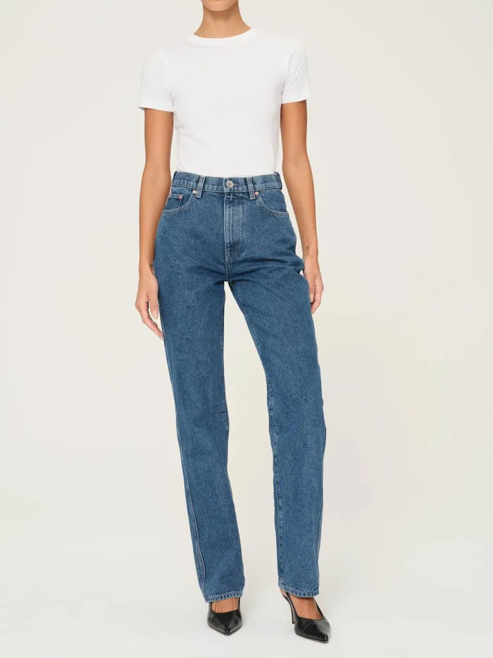 DL1961 Tall Women Demie Straight High Rise 31034 Jeans