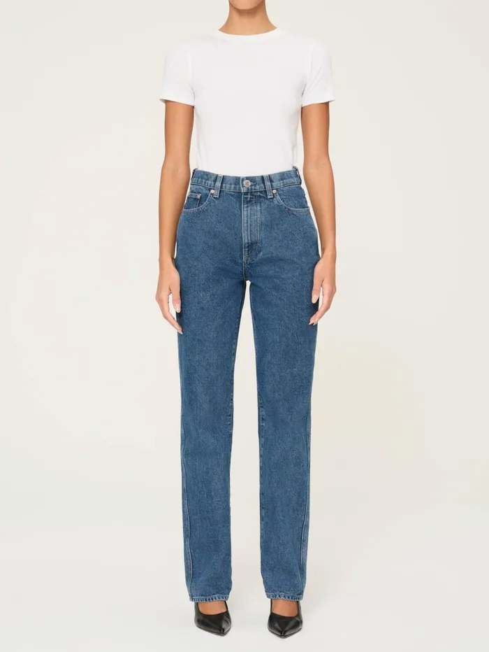 DL1961 Tall Women Demie Straight High Rise 31034 Jeans