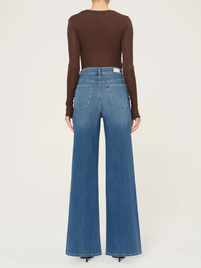 DL1961 Tall Women Hepburn Wide Leg High Rise 32034 Jeans