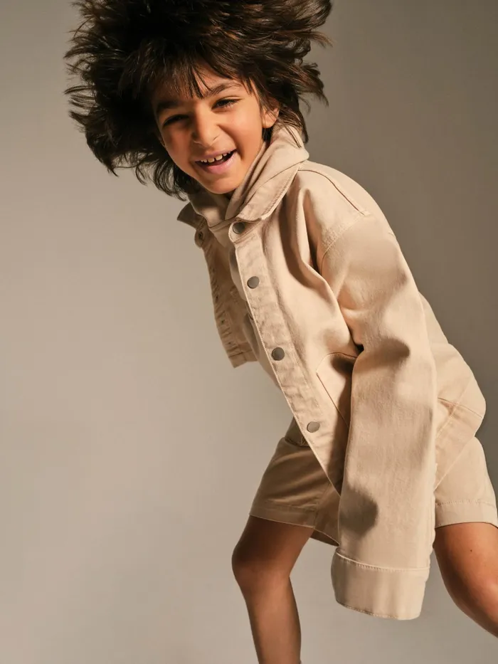 DL1961 Toddler Boys 2T7 Kids Ash Denim Shirt Long Sleeve