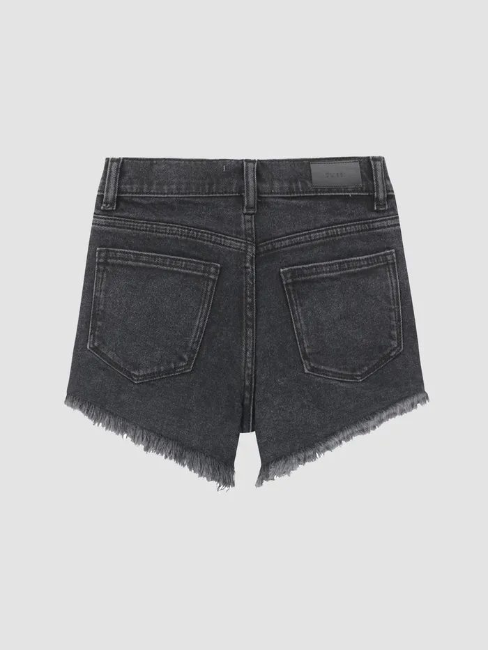 DL1961 Toddler Girls 2T6 Kids Lucy Jean Shorts High Rise Cut Off