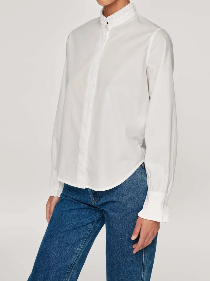 DL1961 Tops Tees Women Simone Top Ruffle