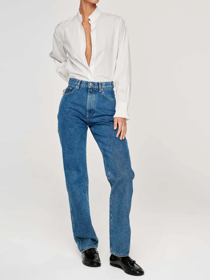 DL1961 Tops Tees Women Simone Top Ruffle