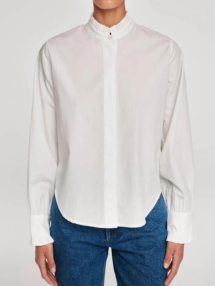 DL1961 Tops Tees Women Simone Top Ruffle