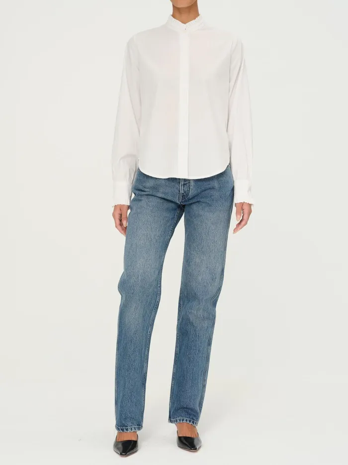 DL1961 Tops Tees Women Simone Top Ruffle
