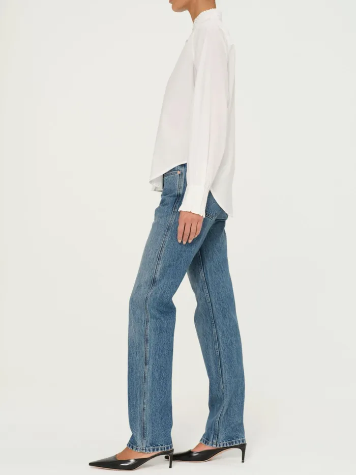 DL1961 Tops Tees Women Simone Top Ruffle