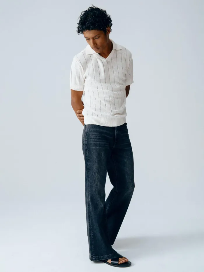 DL1961 Wide Leg Men Rhodes Relaxed Boot Jeans