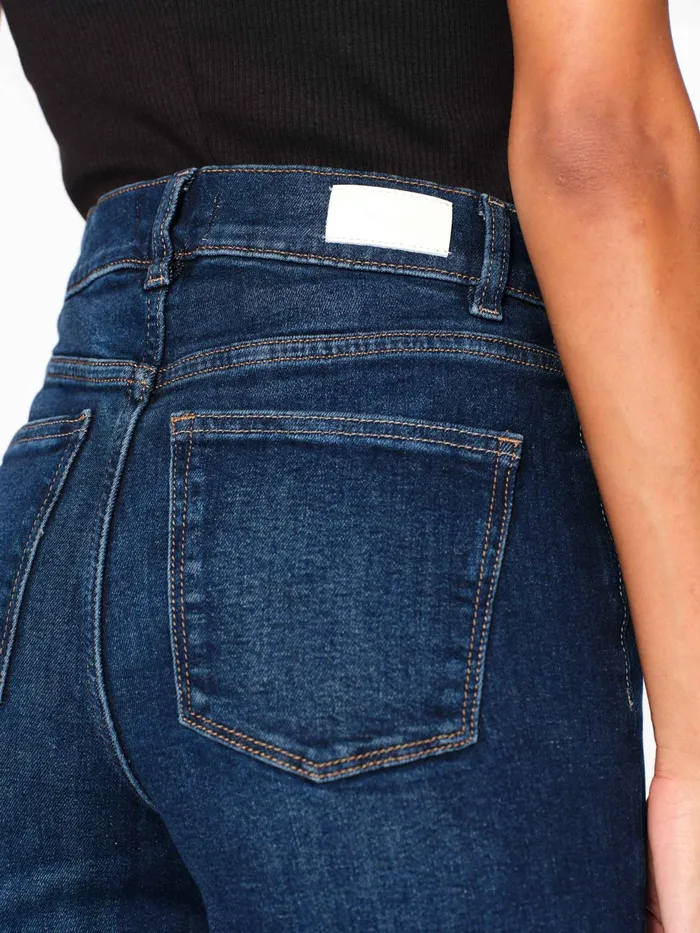 DL1961 Wide Women Hepburn Wide Leg High Rise Vintage 32034 Jeans