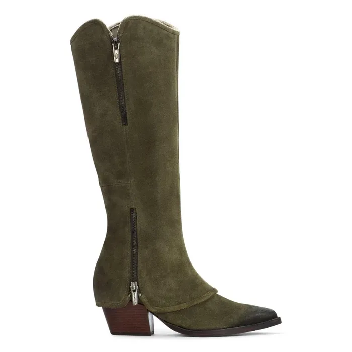 Donald Pliner Boot Kaydence Shoes Military Green 8211 Women