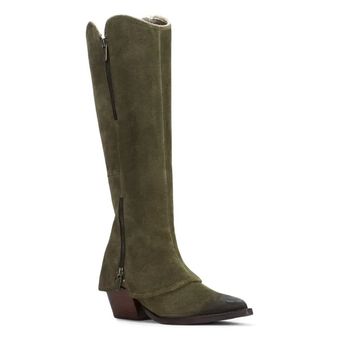 Donald Pliner Boot Kaydence Shoes Military Green 8211 Women