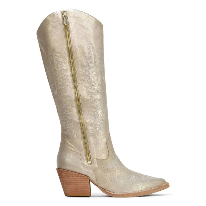 Donald Pliner Boot Kaytee Shoes Pale Gold 8211 Women