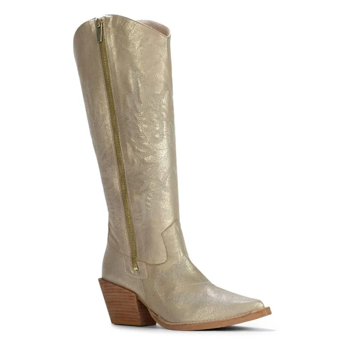 Donald Pliner Boot Kaytee Shoes Pale Gold 8211 Women