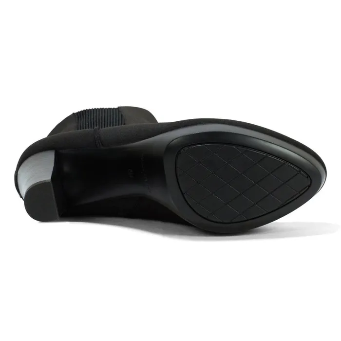 Donald Pliner Bootie Esra Shoes Black Crepe 8211 Women Donald Pliner Bootie Esra Shoes Black Crepe 8211 Women
