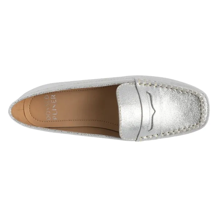 Donald Pliner Casual Binah Shoes Silver 8211 Women