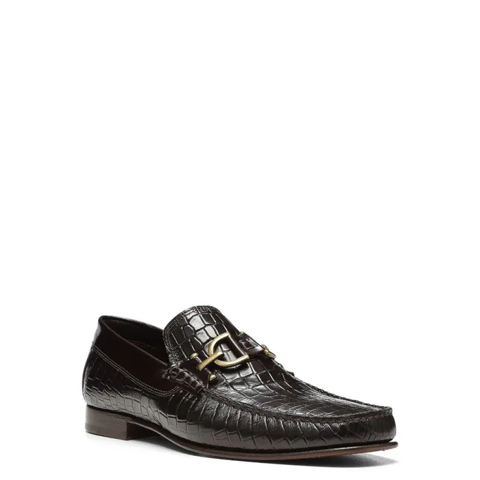 Donald Pliner Casual Dacio Shoes Dark Brown Croco 8211 Men Donald Pliner Casual Dacio Shoes Dark Brown Croco 8211 Men
