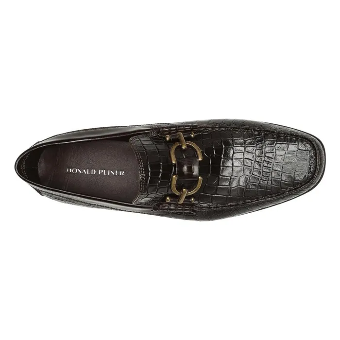 Donald Pliner Casual Dacio Shoes Dark Brown Croco 8211 Men Donald Pliner Casual Dacio Shoes Dark Brown Croco 8211 Men