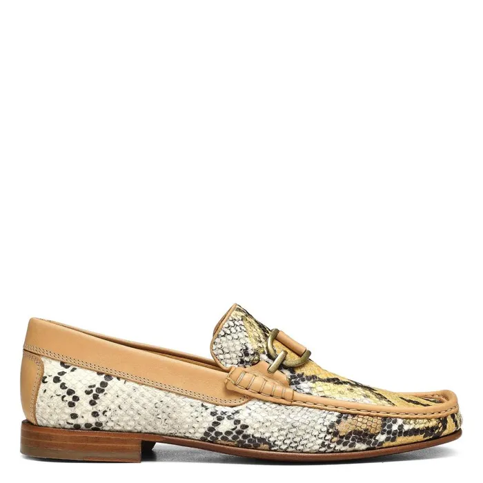 Donald Pliner Casual Dacio Shoes Ecru Snake 8211 Men