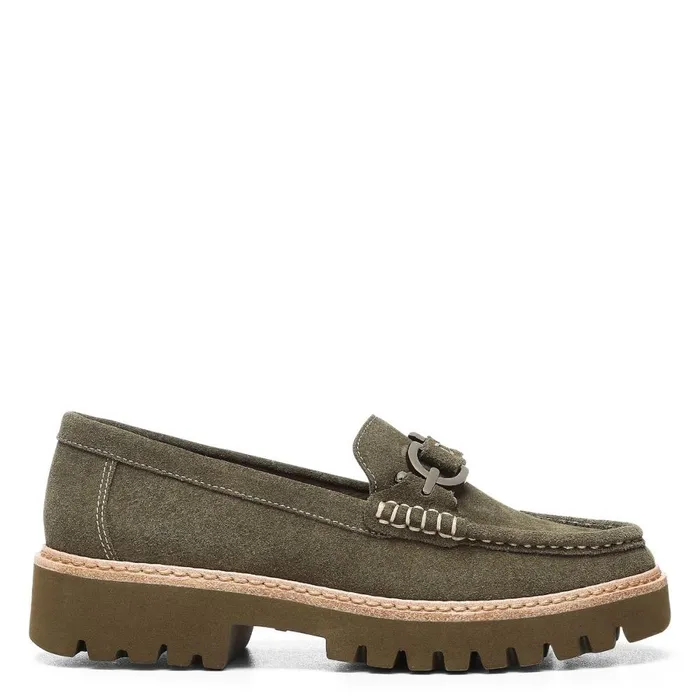 Donald Pliner Casual Helio Shoes Military Green 8211 Women