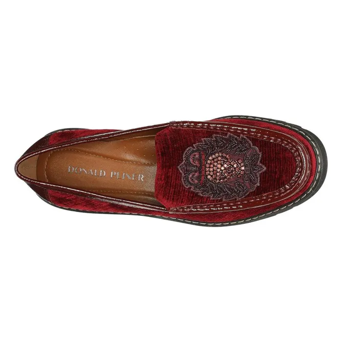 Donald Pliner Casual Hope Shoes Oxblood Red Ornament 8211 Women Donald Pliner Casual Hope Shoes Oxblood Red Ornament 8211 Women