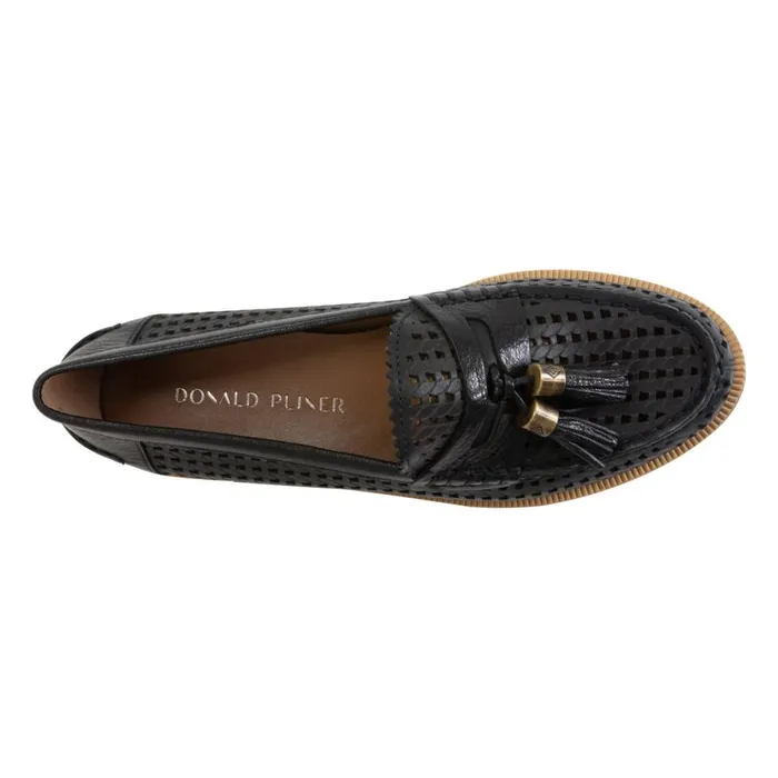Donald Pliner Casual Lenny Shoes Black Textured 8211 Women Donald Pliner Casual Lenny Shoes Black Textured 8211 Women