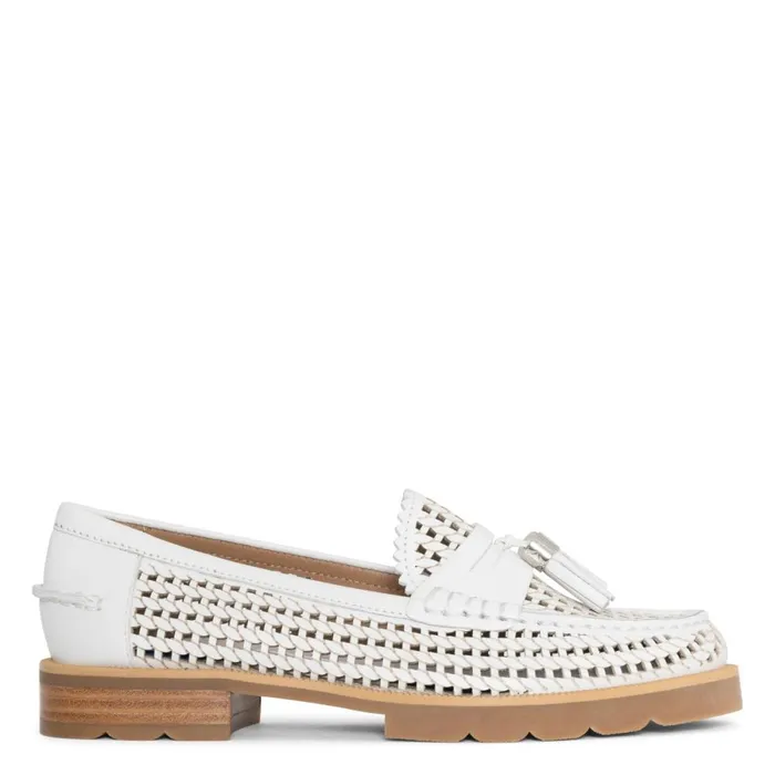 Donald Pliner Casual Lenny Shoes Bone Textured 8211 Women