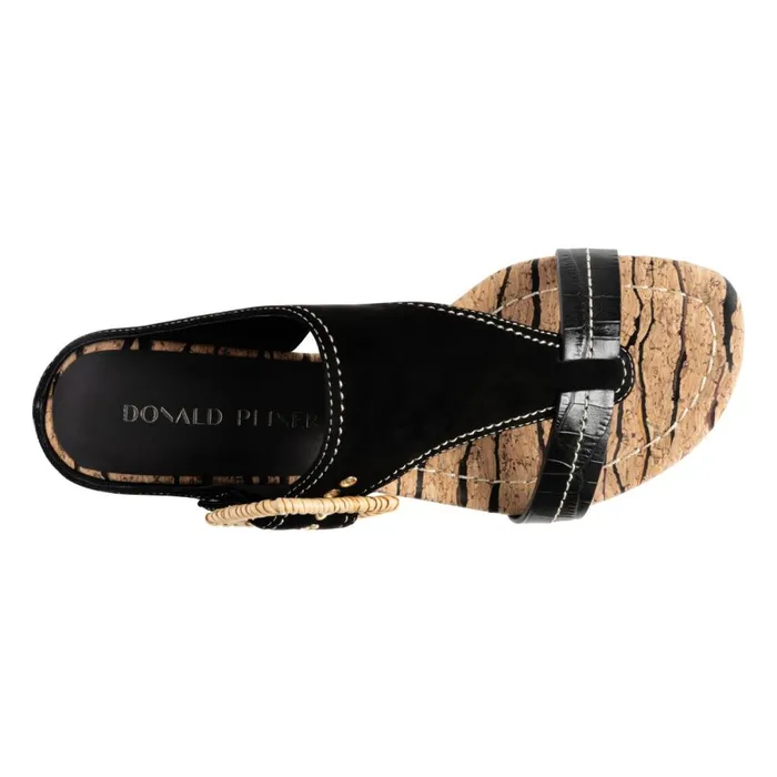 Donald Pliner Casual Ofelia Shoes Black Cork 8211 Women Donald Pliner Casual Ofelia Shoes Black Cork 8211 Women