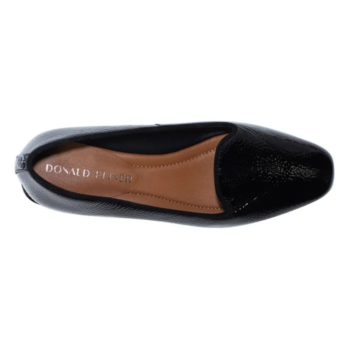 Donald Pliner Casual Reena Shoes Black Patent 8211 Women Donald Pliner Casual Reena Shoes Black Patent 8211 Women