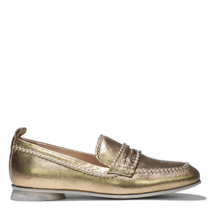 Donald Pliner Casual Upton Shoes Gold 8211 Women