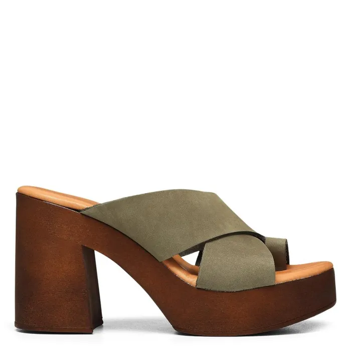 Donald Pliner Casual Yelena Shoes Olive 8211 Women