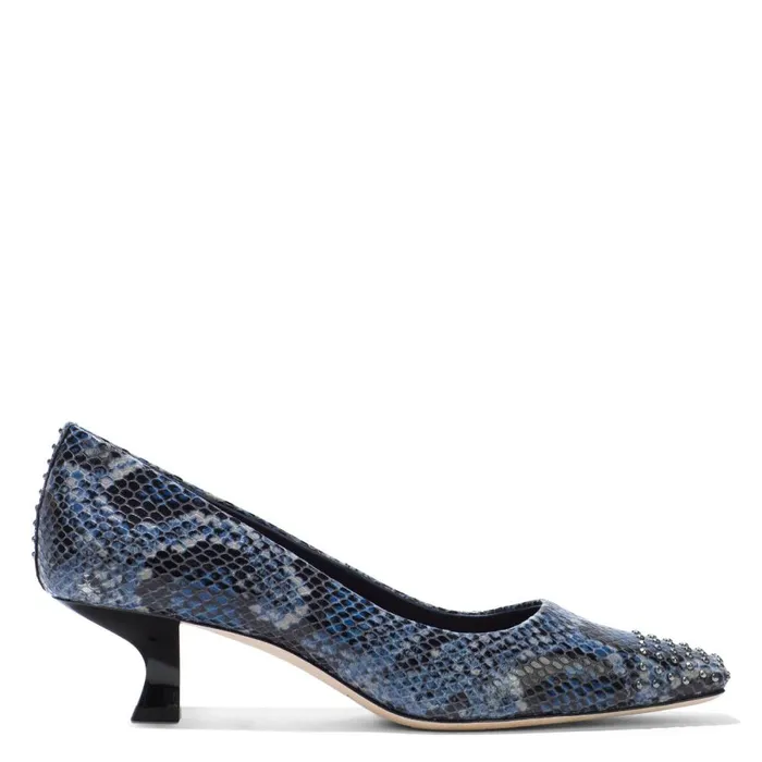 Donald Pliner Dress Cristine Shoes Blue Bell 8211 Women