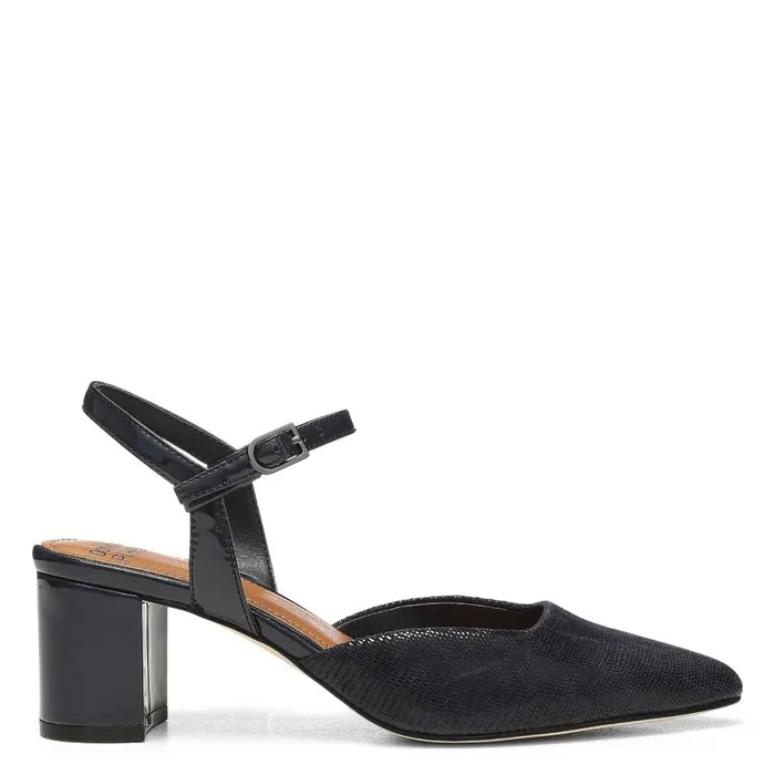 Donald Pliner Dress Stania Shoes Navy 8211 Women