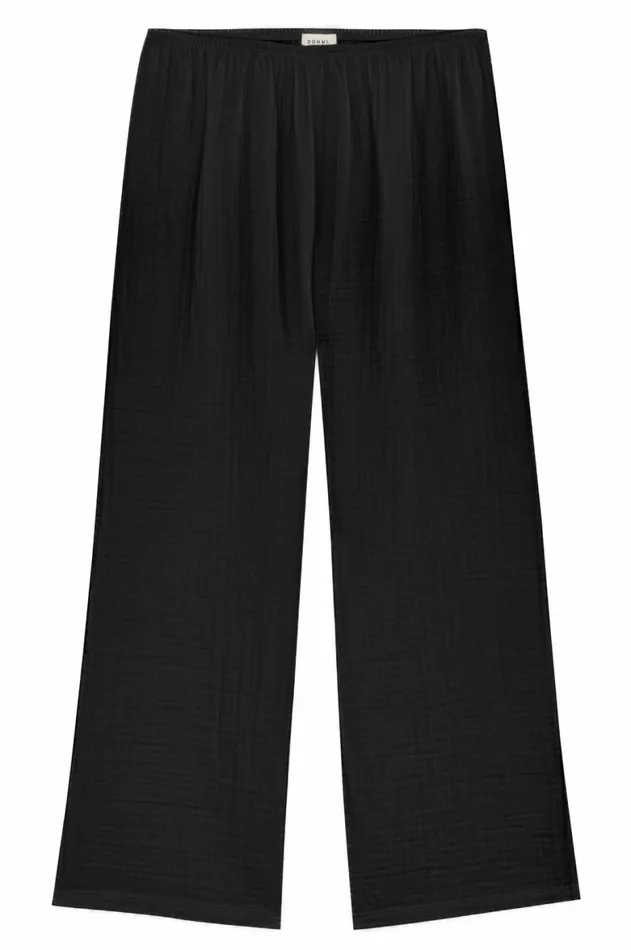 DONNI The Bubble Crop Simple Pant Women Bottoms