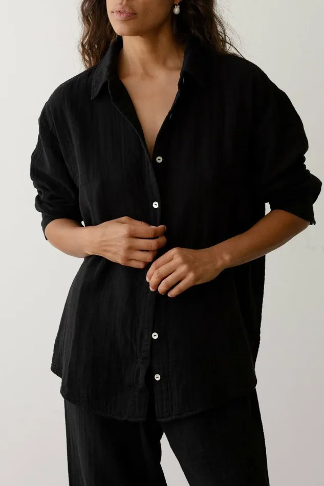 DONNI The Bubble Shirt Women Tops