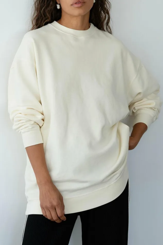DONNI The EcoFleece Crewneck Women Tops
