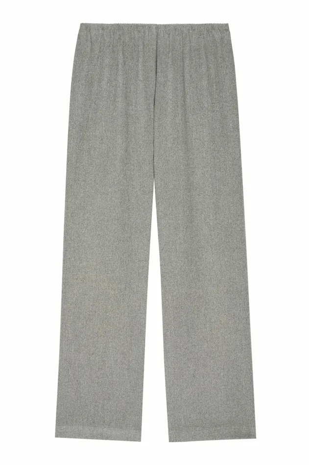DONNI The Flannel Simple Pant Women Bottoms