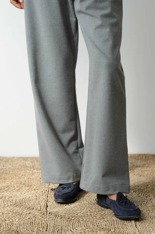DONNI The Flannel Simple Pant Women Bottoms