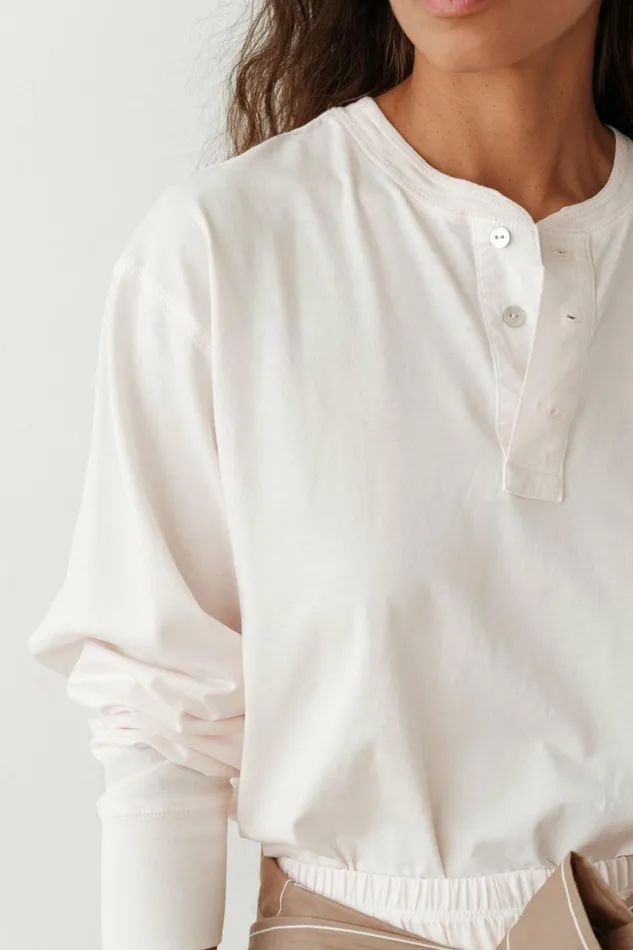 DONNI The Jersey Henley Women Tops