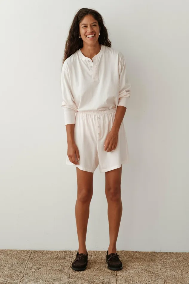 DONNI The Jersey Henley Women Tops