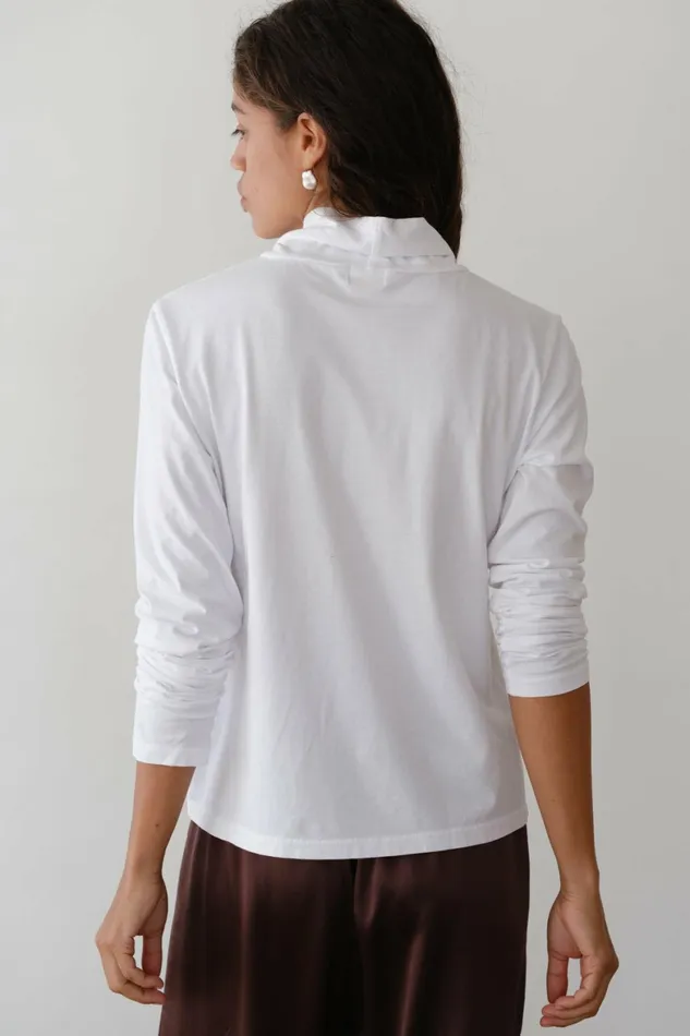 DONNI The Jersey Turtleneck Women Tops
