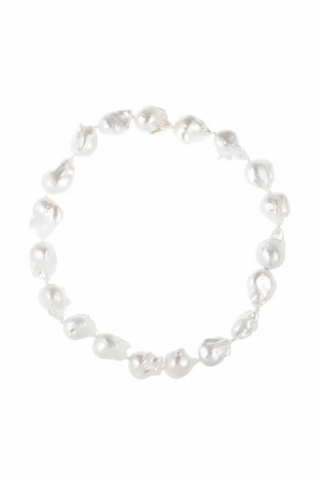 DONNI The June White Pearl Choker Women Jewelry