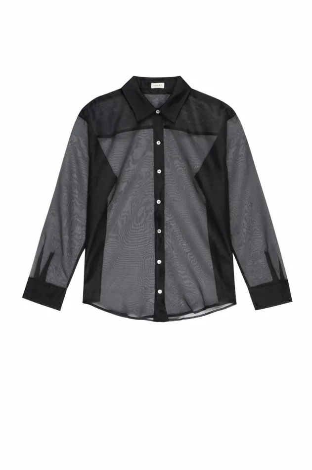 DONNI The Organza Shirt Women Tops DONNI The Organza Shirt Women Tops