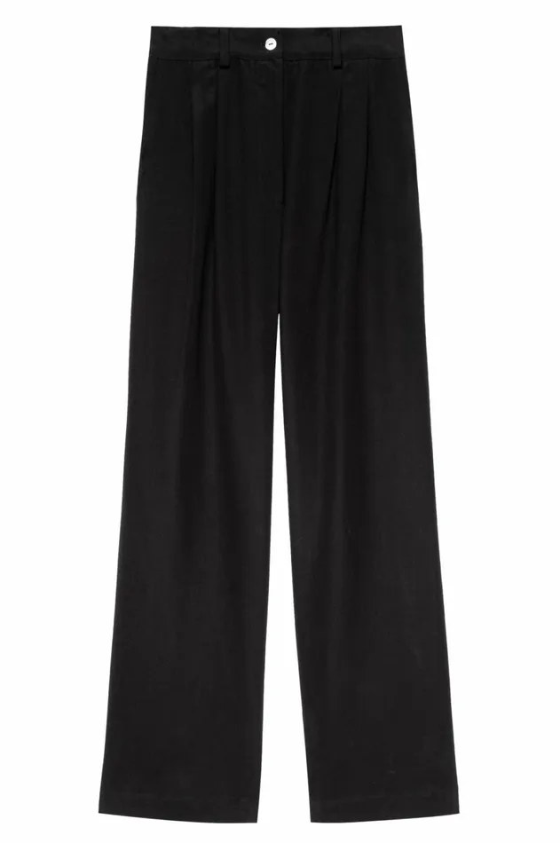 DONNI The Pleated Trouser Women Bottoms