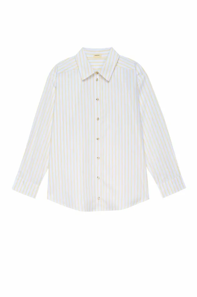 DONNI The Pop Button Down Women Tops