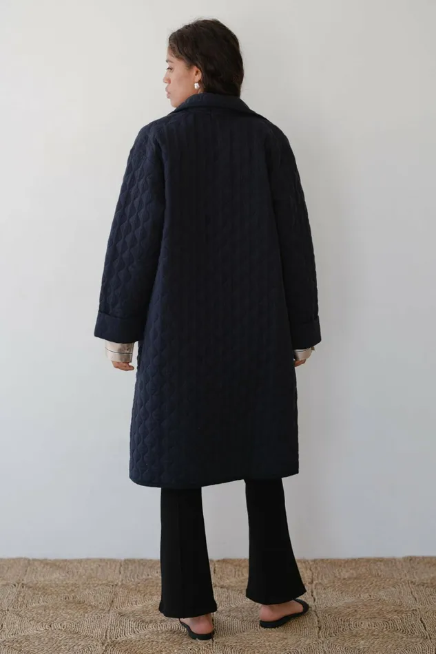 DONNI The Quilted Coat Women Outerwear