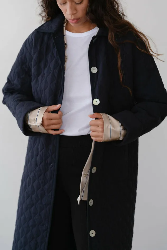 DONNI The Quilted Coat Women Outerwear