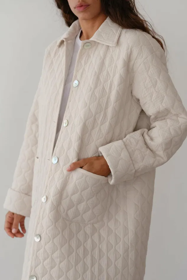 DONNI The Quilted Coat Women Outerwear